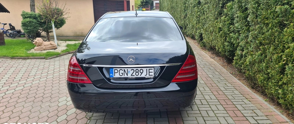 Mercedes-Benz Klasa S cena 49900 przebieg: 188685, rok produkcji 2006 z Gniezno małe 596